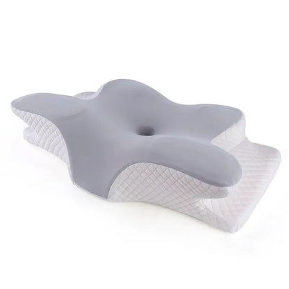 New Memory Foam Pillows Butterfly Shape Relaxing Cervical Slow Rebound Neck Pillow Pain Relief Sleeping Orthopedic Pillow Beding